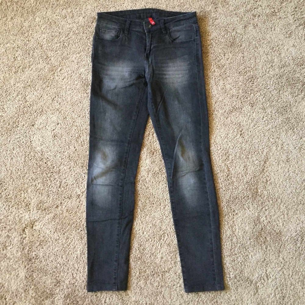【UNIQLO】Black skinny jeans